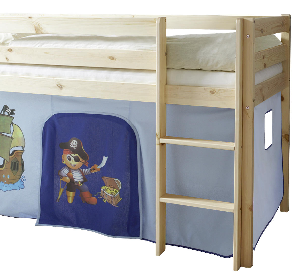HOCHBETT 90/200 cm  - Naturfarben/Dunkelblau, Natur, Holz (90/200cm) - MID.YOU