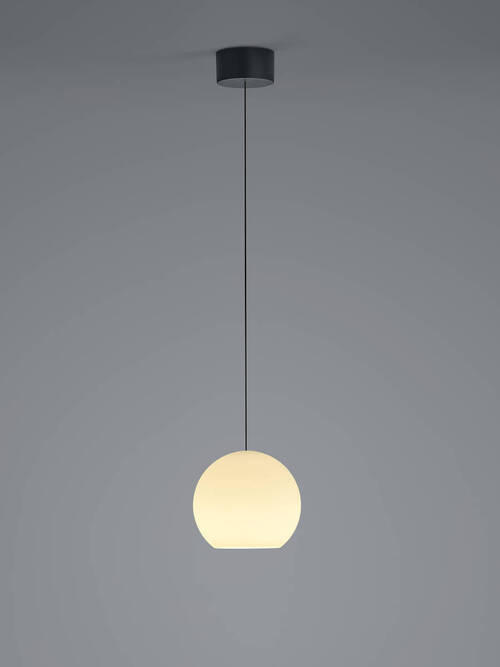 LED-PENDELLEUCHTE 23/50-210 cm  - Schwarz, Design, Metall (23/50-210cm) - Bankamp