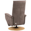 DREHSTUHL  in Mikrofaser Graubraun  - Eichefarben/Graubraun, Konventionell, Holz/Textil (75/112/82cm) - Sit & More