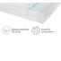 KOMFORTSCHAUMMATRATZE - Weiß, Basics, Textil (140/200cm) - Sleeptex KOMFORTSCHAUMMATRATZE - Weiß, Basics, Textil (140/200cm) - Sleeptex