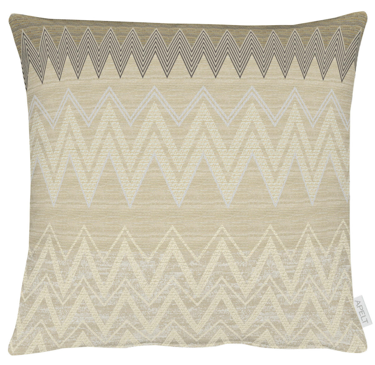 KISSENHÜLLE 49/49 cm  - Beige, Design, Textil (49/49cm) - Apelt