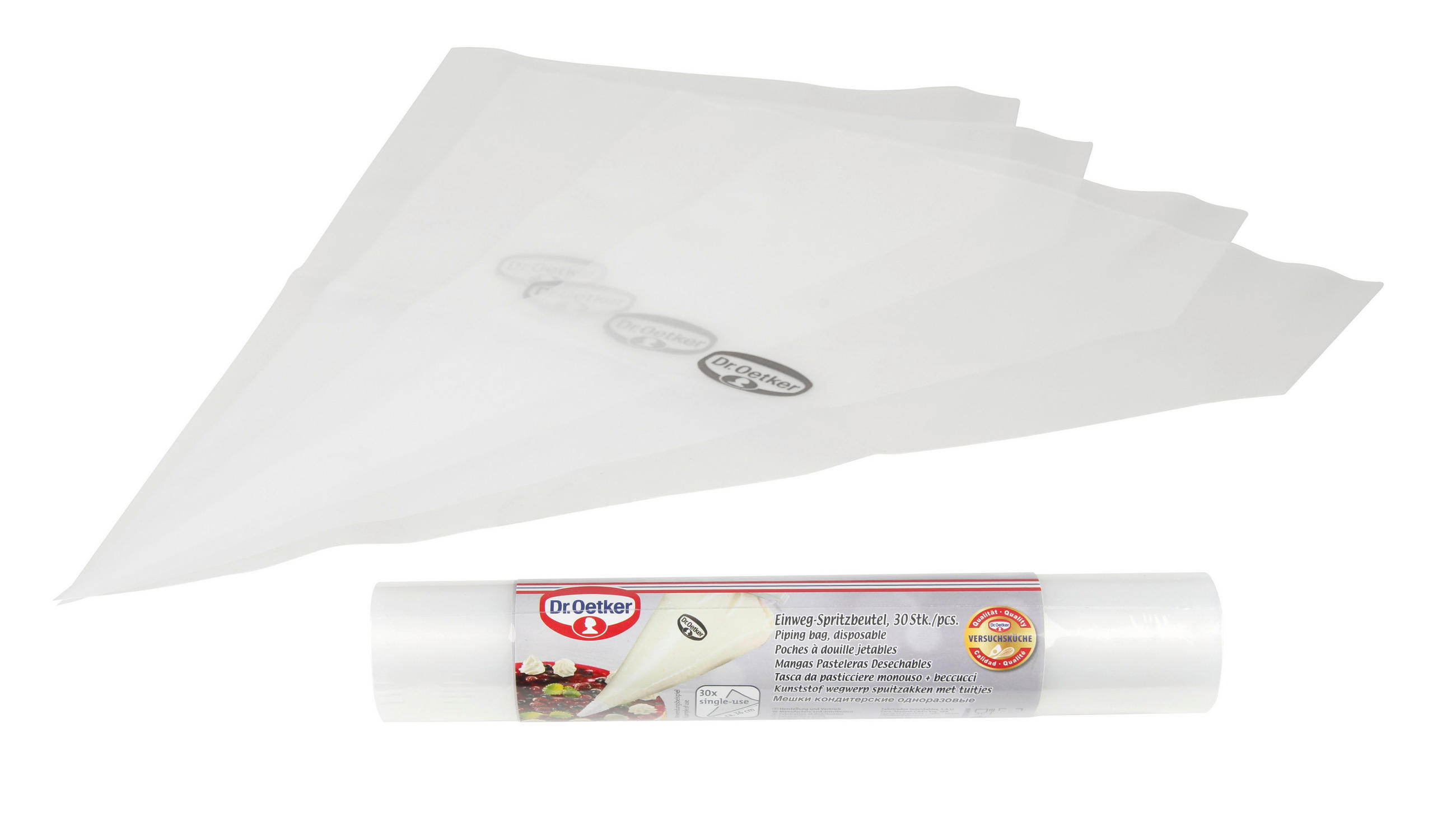 EINWEGSPRITZBEUTEL - Basics, Kunststoff (20/3/3cm) - Dr.Oetker