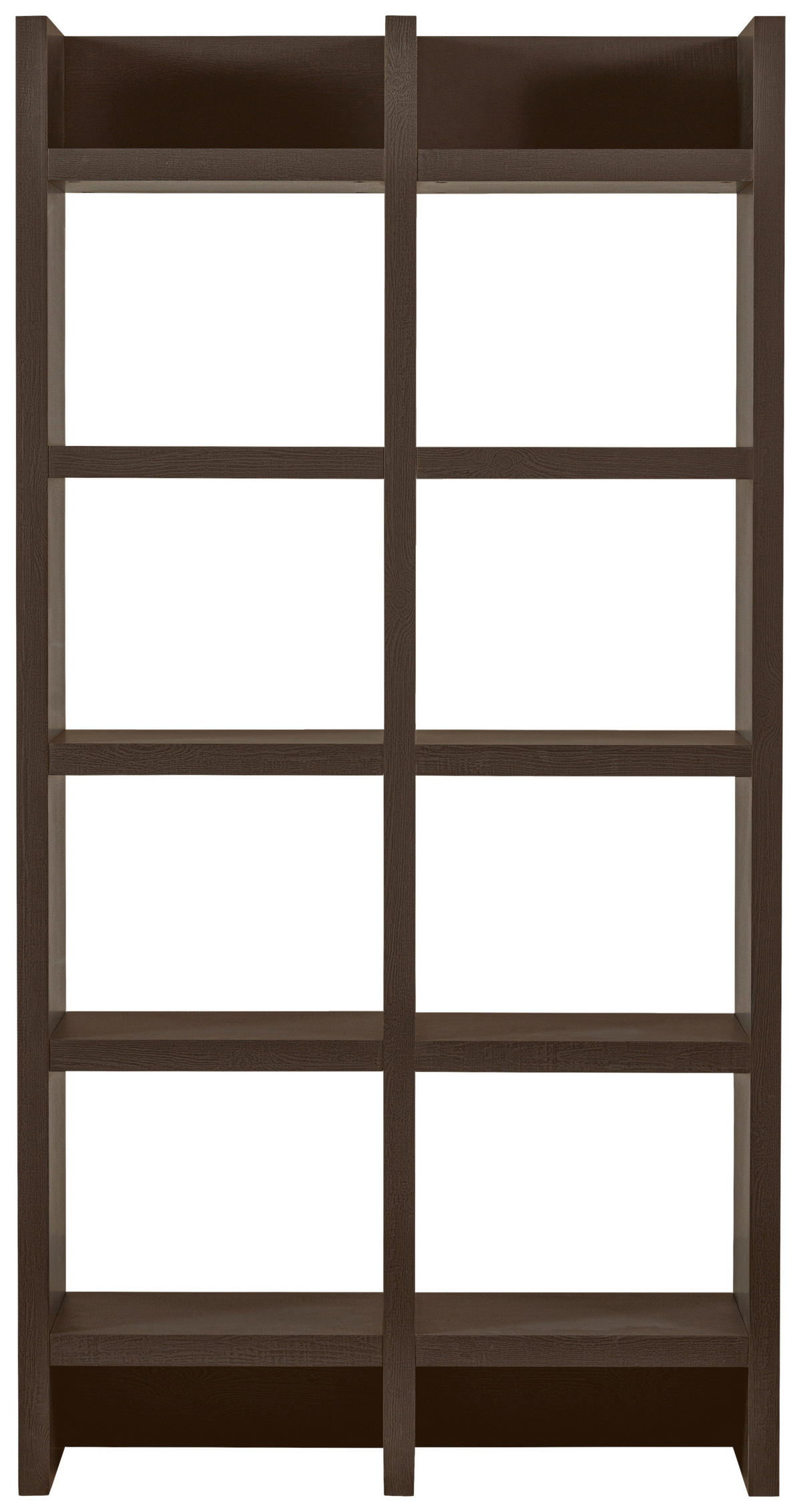 REGAL  100/195/40 cm Dunkelbraun  - Dunkelbraun, Design, Holzwerkstoff (100/195/40cm) - Livetastic