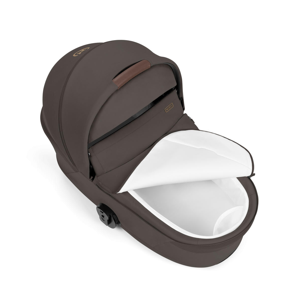 KOMBINIRANA DJEČJA KOLICA  Balios S Lux TPE inkl. Fold-Carrycot  - tamno smeđa/taupe, Basics, tekstil/metal (87/60/108cm) - cybex GOLD
