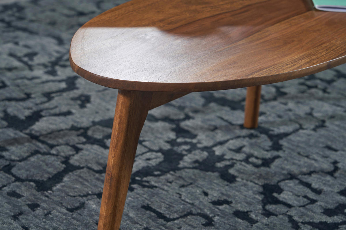 KONFERENČNÍ STOLEK, hnědá, dřevo, 100/50/42 cm - hnědá, Design, dřevo (100/50/42cm) - P & B