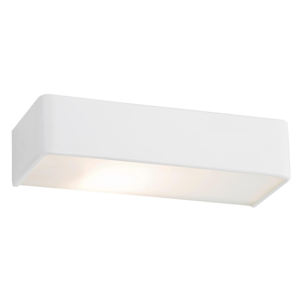 WANDLEUCHTE Argon Rodan 7/9/20 cm   - Weiß, Basics, Glas/Metall (7/9/20cm)