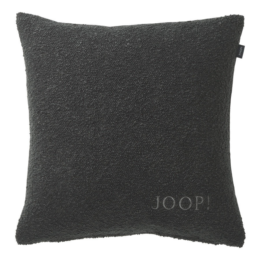 KISSENHÜLLE J! TOUCH 40/40 cm  - Dunkelgrau/Anthrazit, Basics, Textil (40/40cm) - Joop!