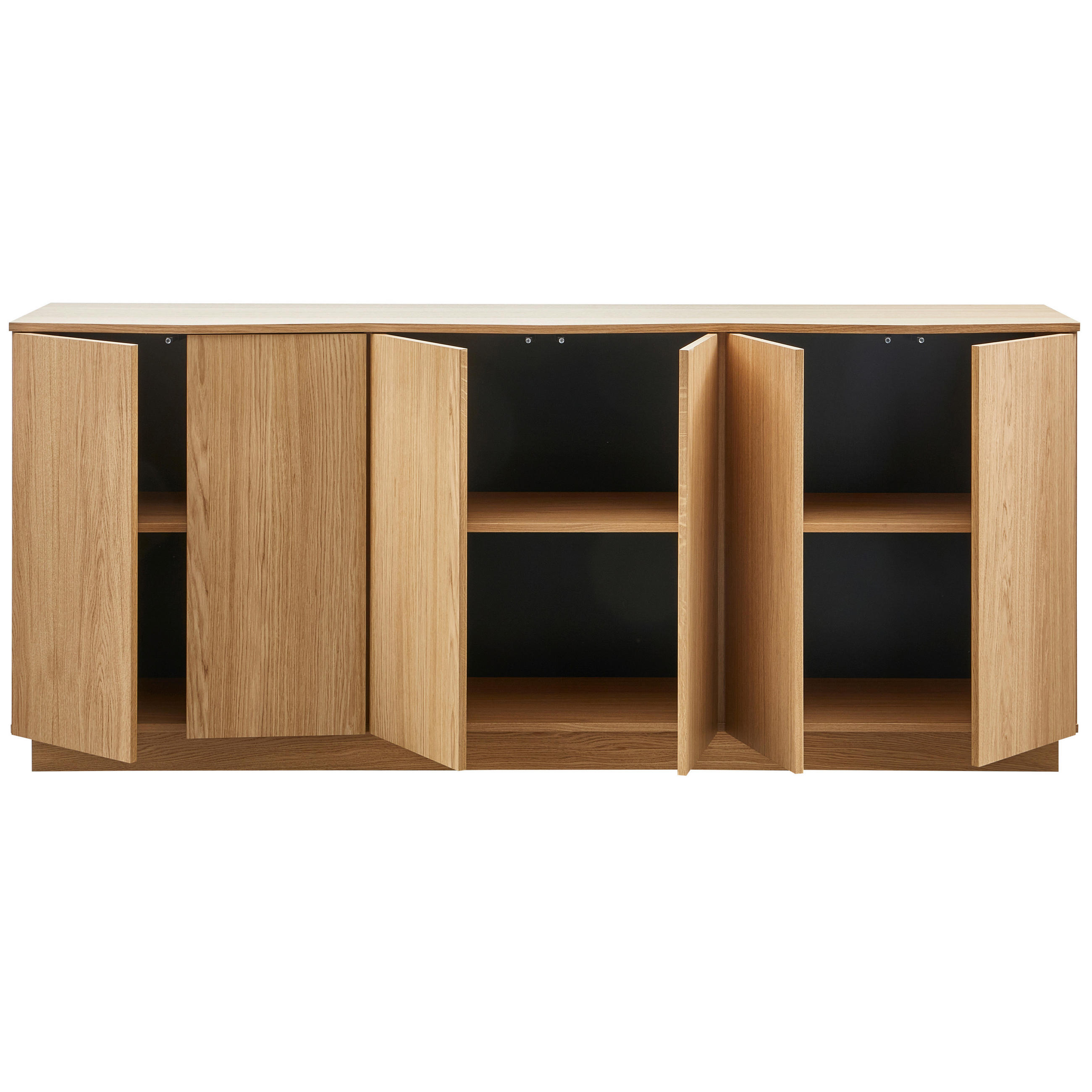 KOMMODE Zuma  in 200/85/45 cm  - Eichefarben, Design, Holz (200/85/45cm) - Livetastic