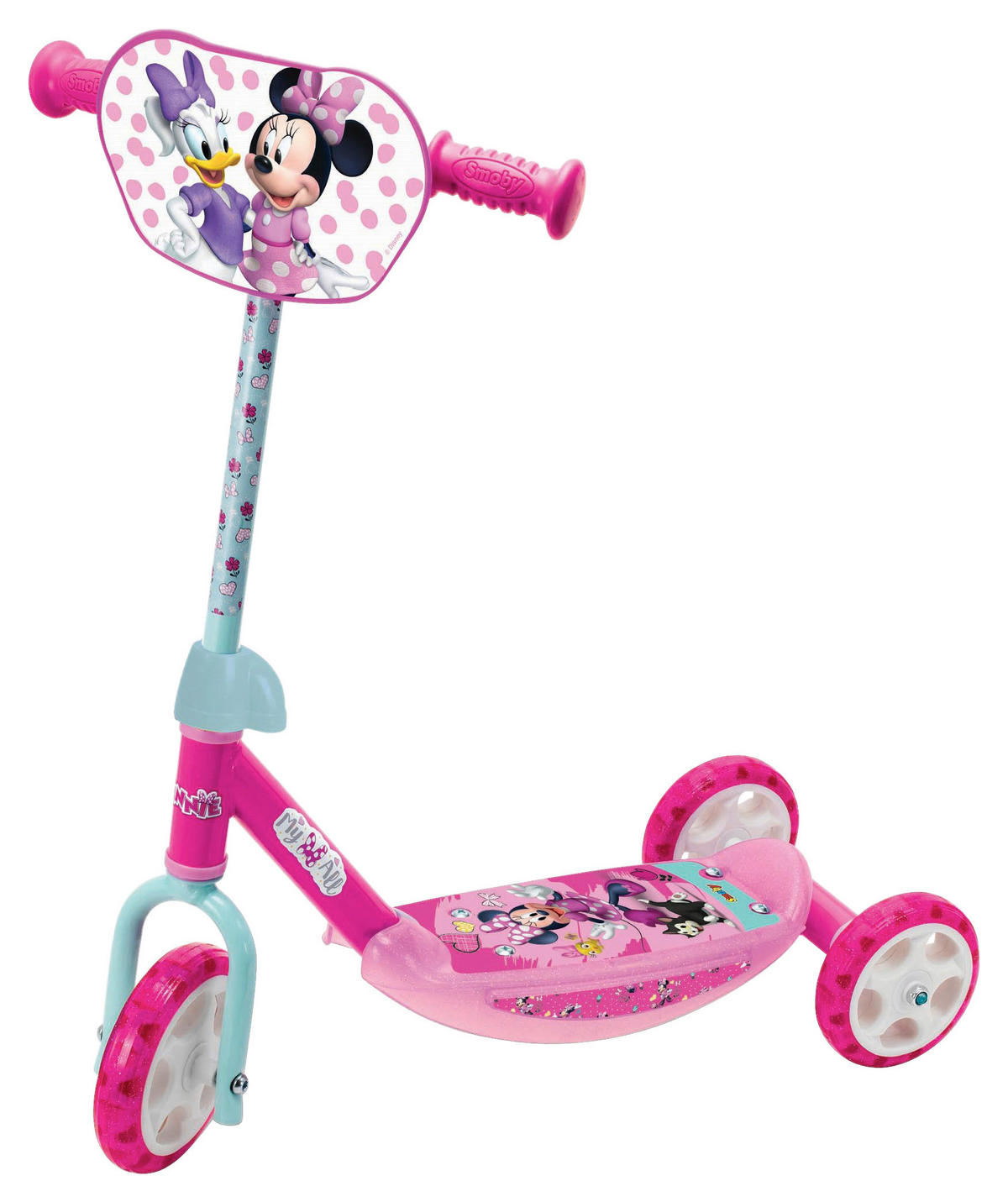 KINDERSCOOTER  - Multicolor, Trend, Kunststoff/Metall (32/56/60-67cm) - Simba