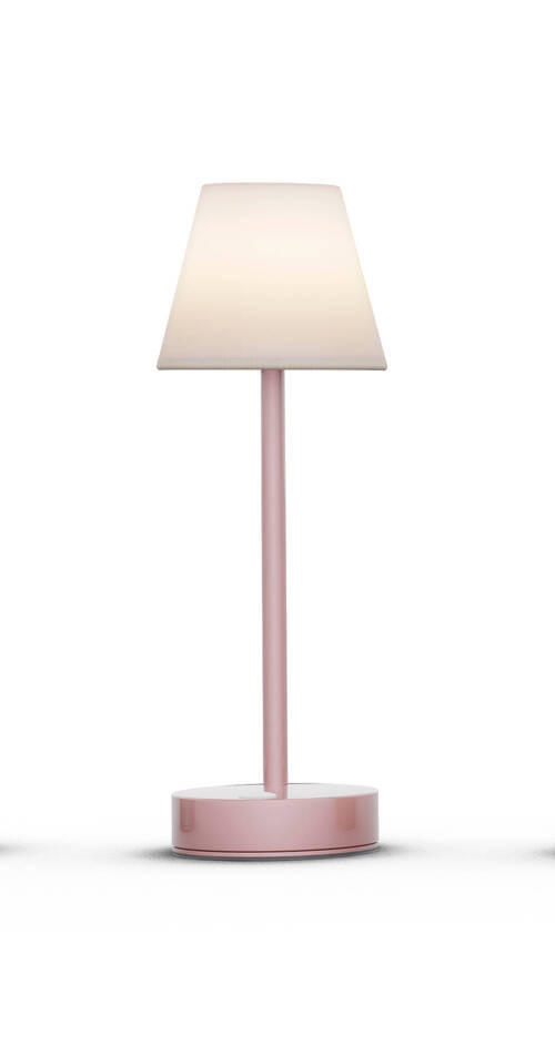 LED-AUßENLEUCHTE - Roségold/Weiß, KONVENTIONELL, Kunststoff/Metall (11/32/11cm) - New Garden