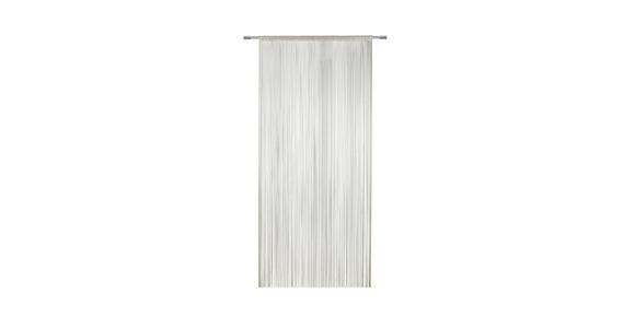 FADENVORHANG halbtransparent  - Weiß, KONVENTIONELL, Textil (100/260cm) - Esposa