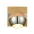 LED-STRAHLER - Chromfarben/Naturfarben, Design, Holz/Metall (10/12cm) LED-STRAHLER - Chromfarben/Naturfarben, Design, Holz/Metall (10/12cm)