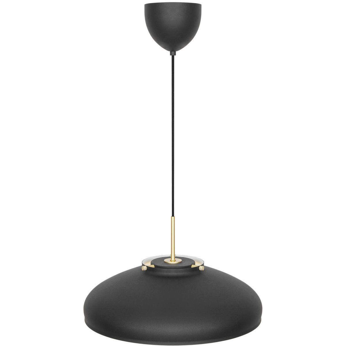 HÄNGELEUCHTE 40/26,4 cm   - Schwarz, KONVENTIONELL, Metall (40/26,4cm) - Nordlux