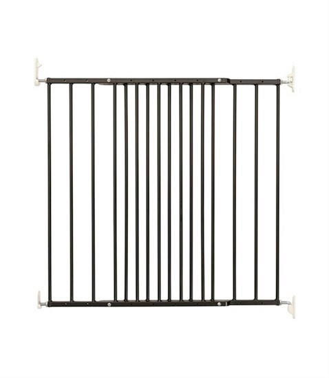 TREPPENSCHUTZGITTER 106,8/68 cm  - Schwarz, Basics, Metall (106,8/68cm) - Baby Dan