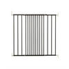 TREPPENSCHUTZGITTER zum Schrauben 106,8/68 cm  - Schwarz, Basics, Metall (106,8/68cm) - Baby Dan