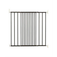 TREPPENSCHUTZGITTER zum Schrauben 106,8/68 cm  - Schwarz, Basics, Metall (106,8/68cm) - Baby Dan