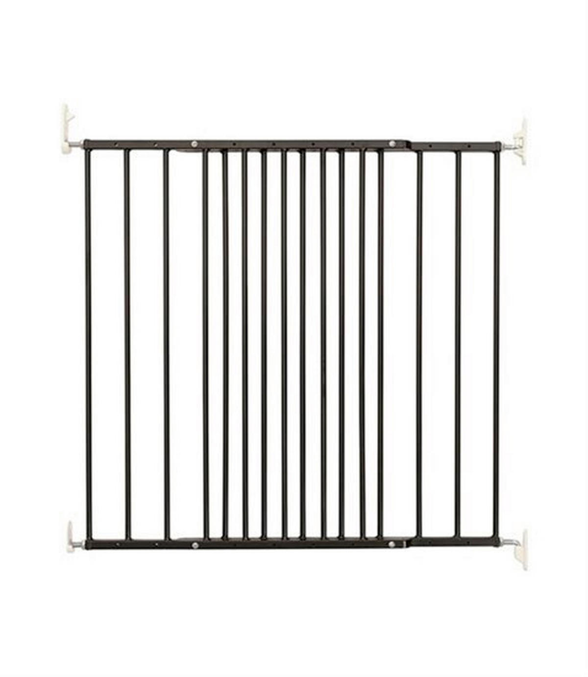 TREPPENSCHUTZGITTER zum Schrauben 106,8/68 cm  - Schwarz, Basics, Metall (106,8/68cm) - Baby Dan