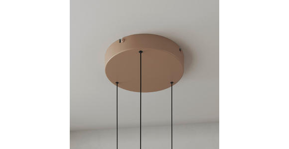 LED-HÄNGELEUCHTE 43/150 cm  - Weiß, Design, Glas/Metall (43/150cm) - Novel