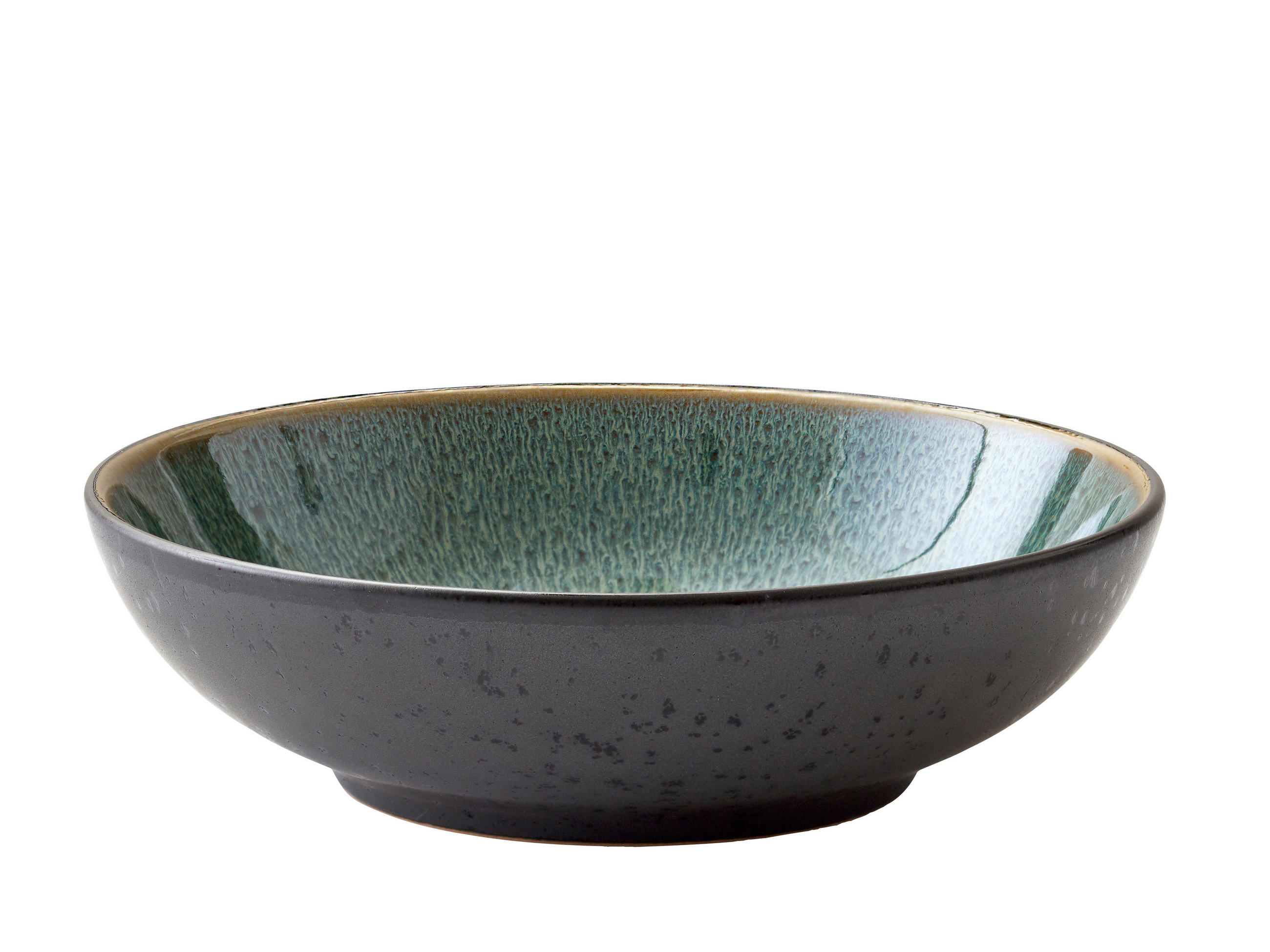 PASTATALLRIK 20 cm  - grön/svart, Basics, keramik (20cm) - Bitz