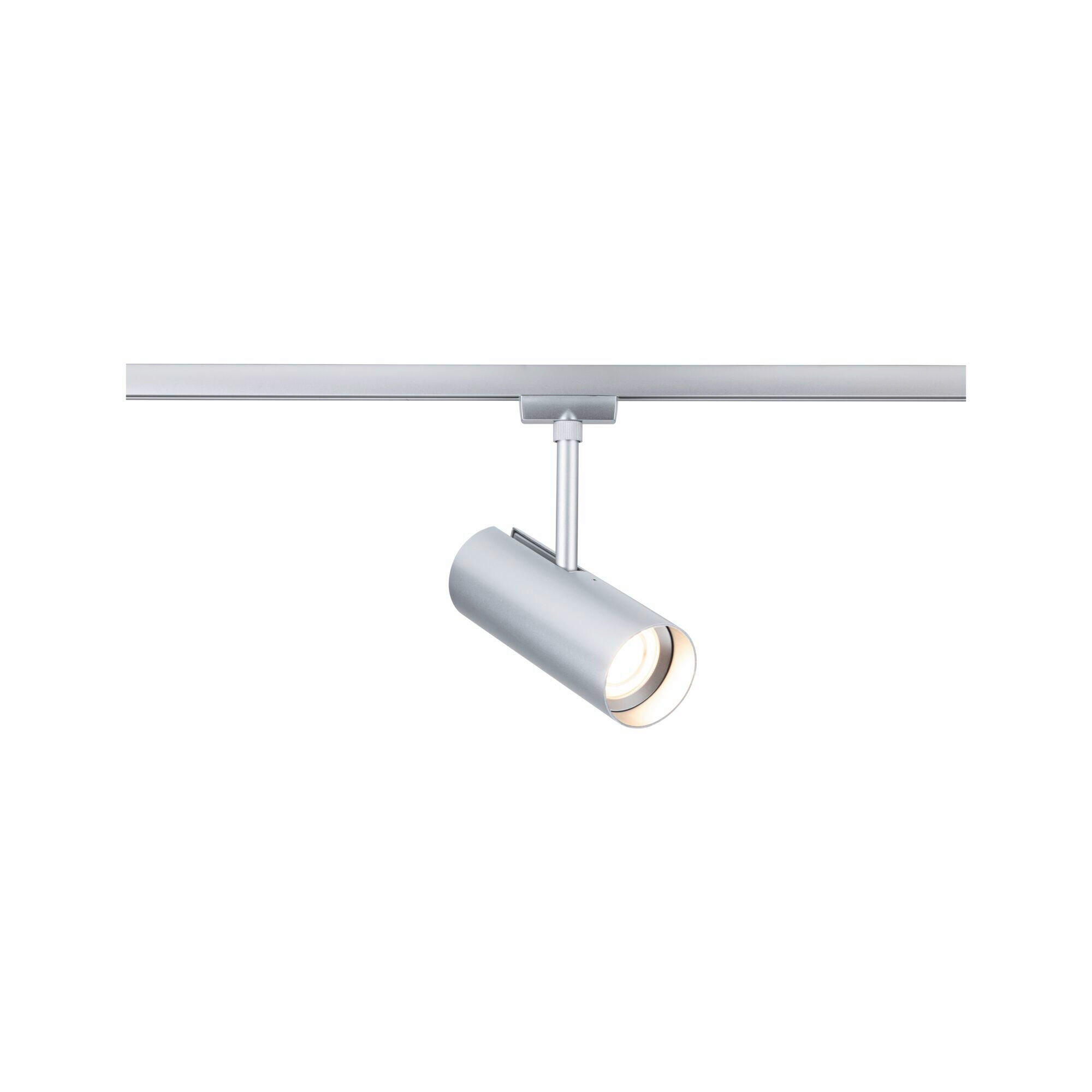SCHIENENSYSTEM-STRAHLER URail Theron 6,2/20 cm  - Chromfarben, Basics, Kunststoff (6,2/20cm) - Paulmann