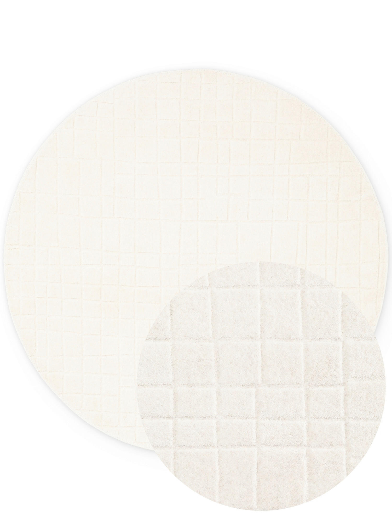 WOLLTEPPICH  Wohnzimmer 200 cm Kollektion 1890 Kenso Creme rund  - Creme, Basics, Textil (200cm) - Villeroy & Boch