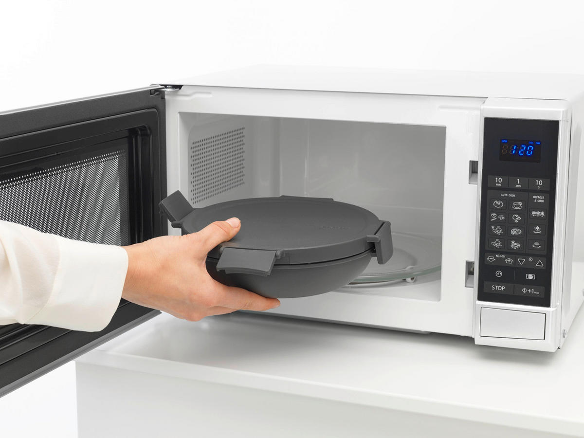 KRABIČKA NA OBĚD  - tmavě šedá, Basics, plast (21,5/6cm) - Brabantia