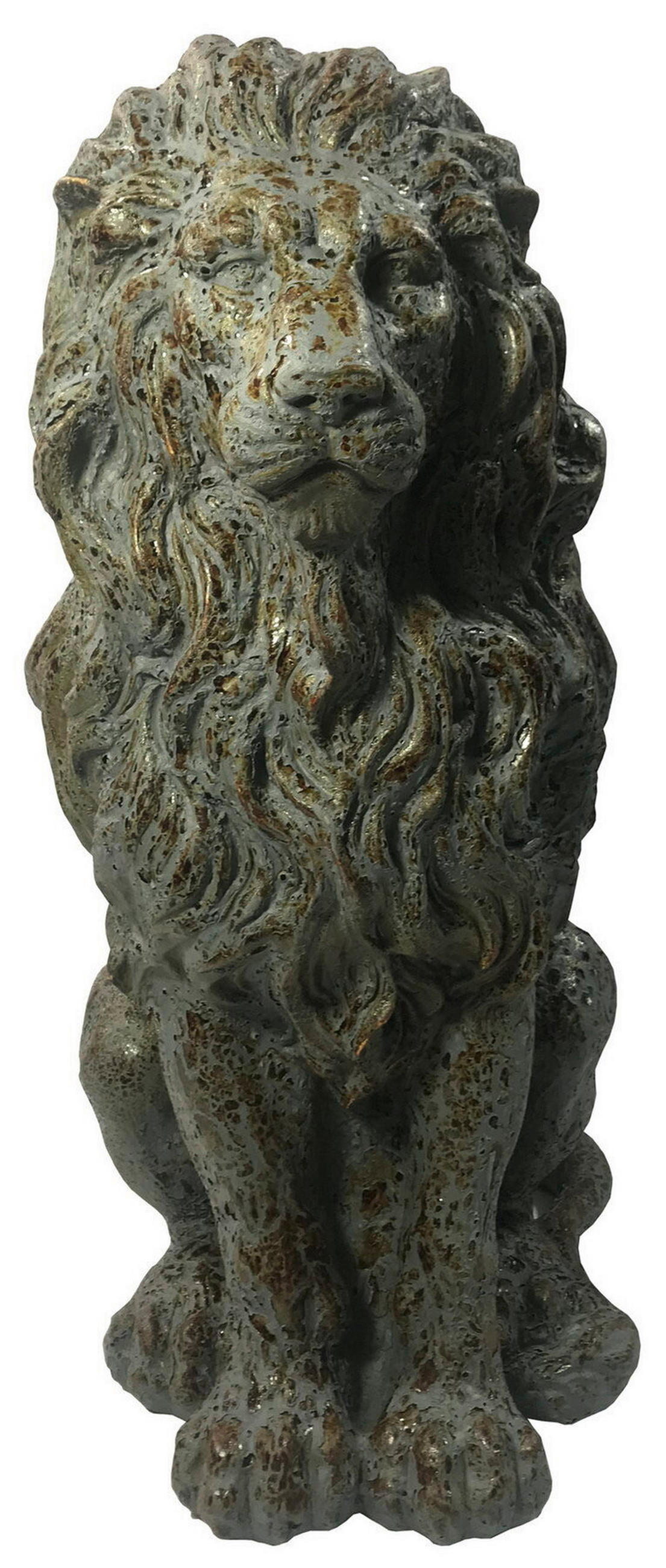 LEU DECORATIV - maro/gri, Lifestyle, piatră (37/53/25cm)