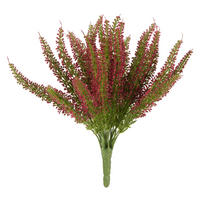 DEKOZWEIG - Magenta/Grün, LIFESTYLE, Kunststoff (26cm)