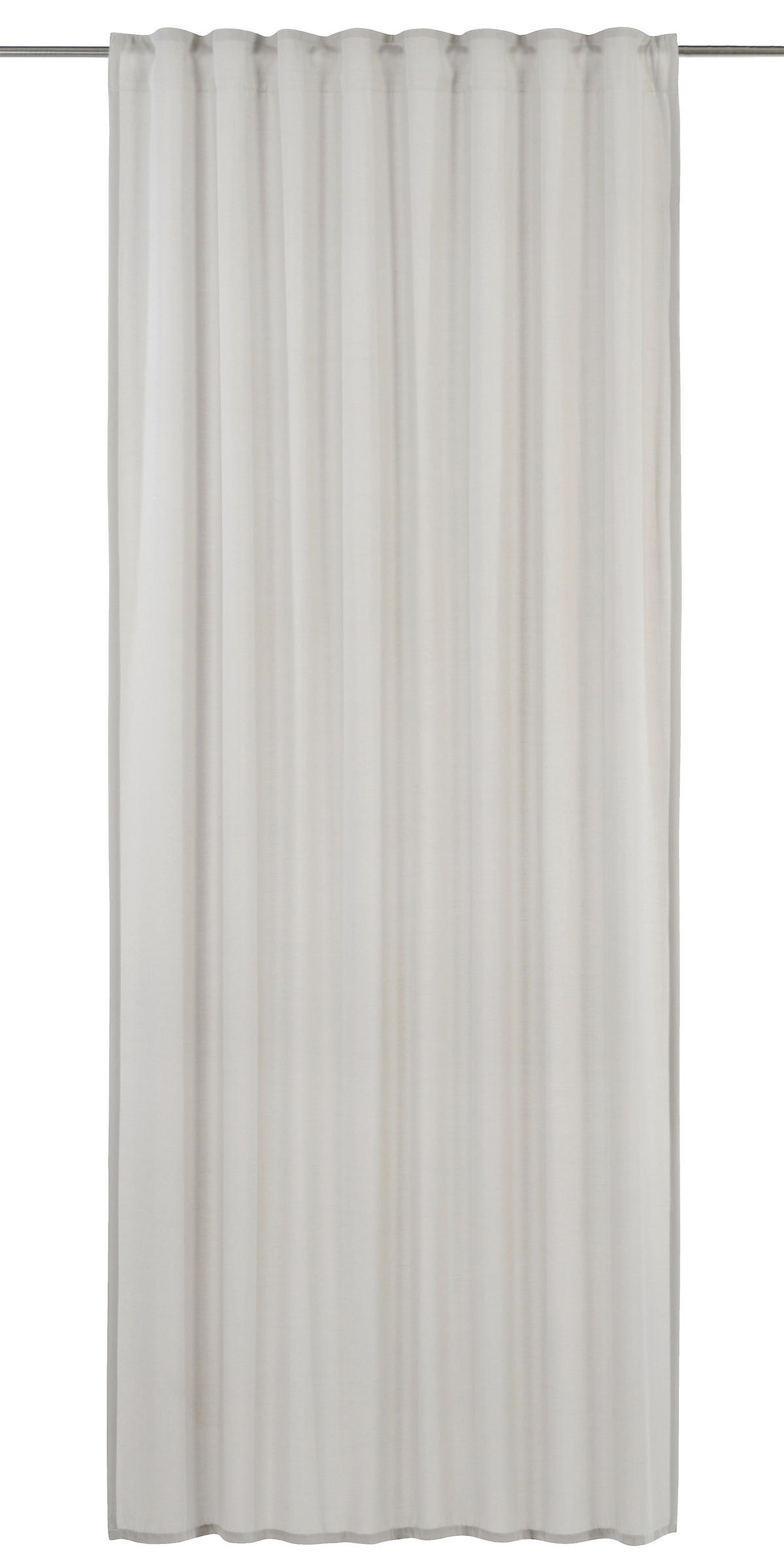 FERTIGVORHANG  blickdicht   140/255 cm 2 Stück  - Taupe, Basics, Textil (140/255cm)