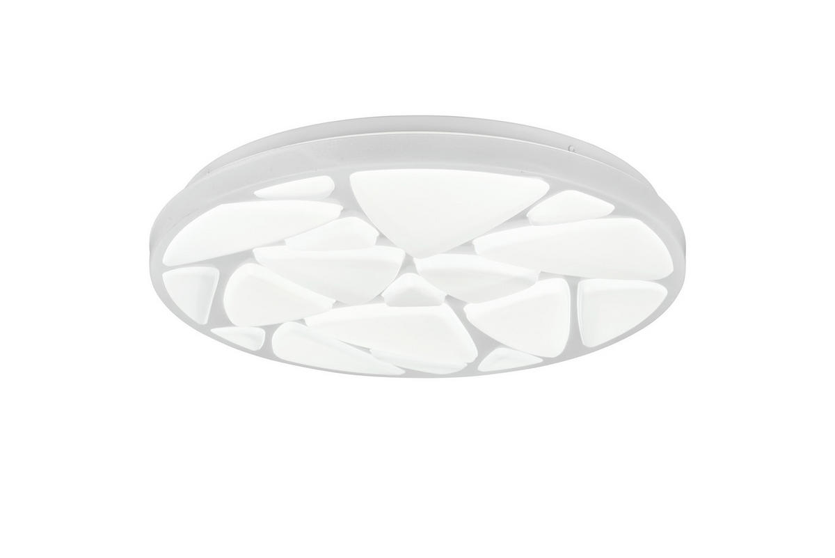 LED-DECKENLEUCHTE 38/5,5 cm   - Weiß, Basics, Kunststoff (38/5,5cm) - Novel