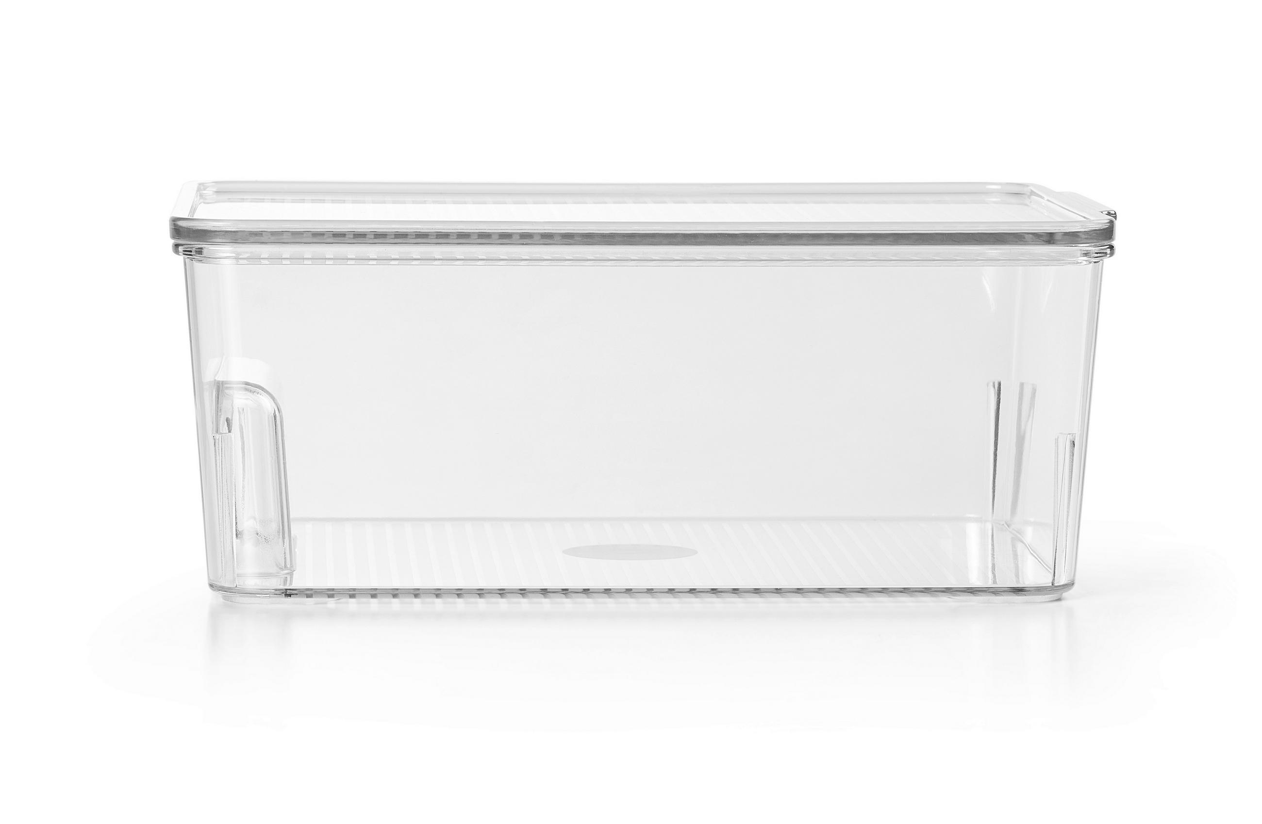 SCHUBLADENBOX    29,6/19,8/12,2 cm  - Klar, Basics, Kunststoff (29,6/19,8/12,2cm) - Homeware Profession.