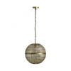 HÄNGELEUCHTE 40/120 cm   - Messingfarben, KONVENTIONELL, Metall (40/120cm) - Globo