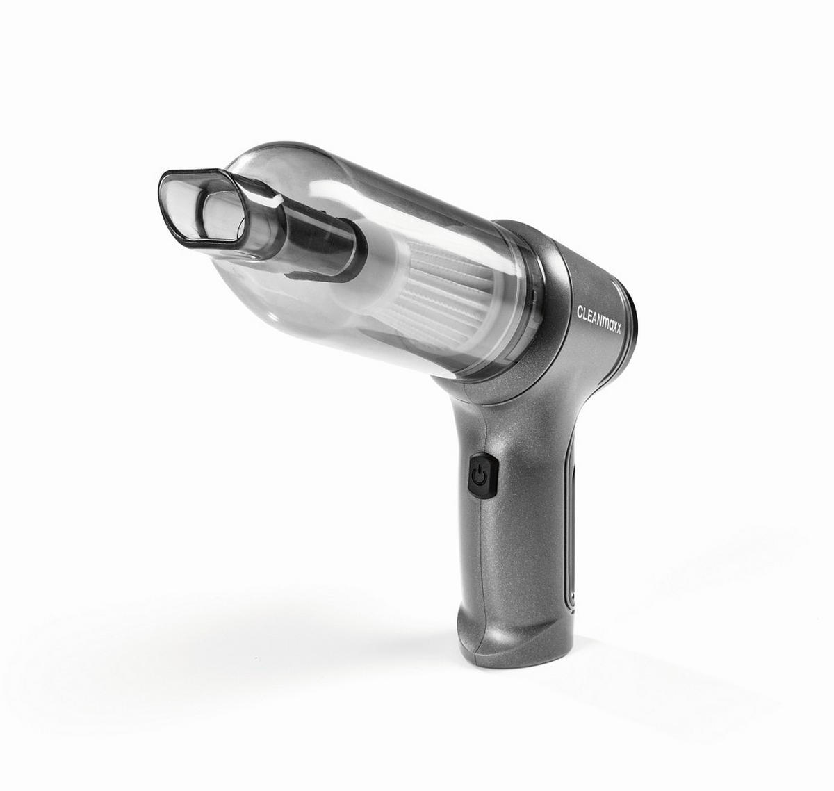 AKKU-HANDSTAUBSAUGER  - Anthrazit/Silberfarben, Basics, Kunststoff/Metall (21,5/16,5/7cm) - GOURMETMAXX