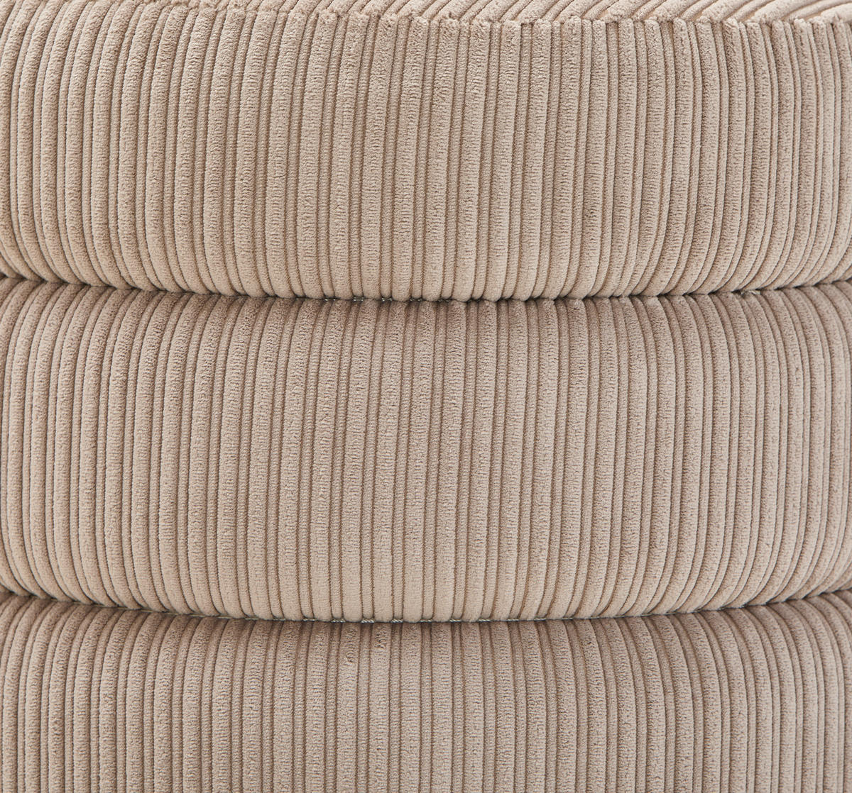 TABURETKA, drevo, textil, 42/41/42 cm - prírodná farba/sivobéžová, Lifestyle, drevo/textil (42/41/42cm) - Xora