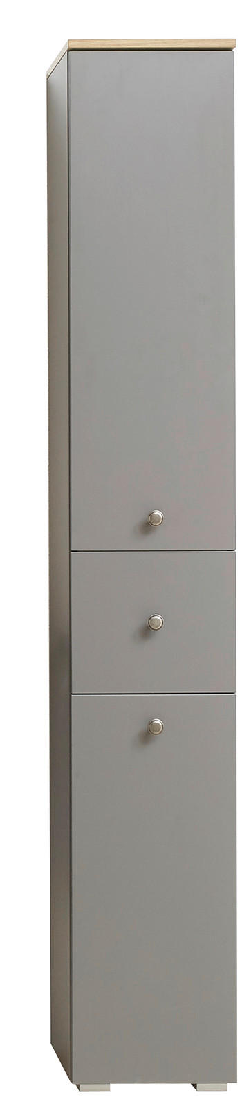 HOCHSCHRANK Grau  - Grau, LIFESTYLE, Holzwerkstoff (30/187,1/33cm) - Xora