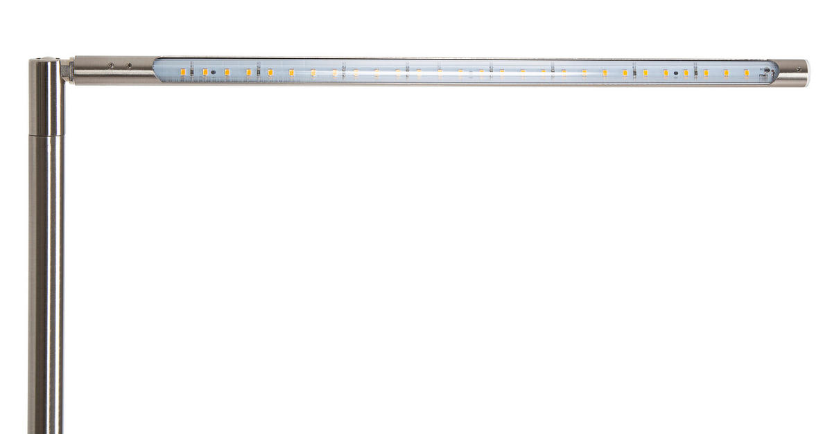 LED-STEHLEUCHTE - Silberfarben, Basics, Metall (40/3cm) - Globo