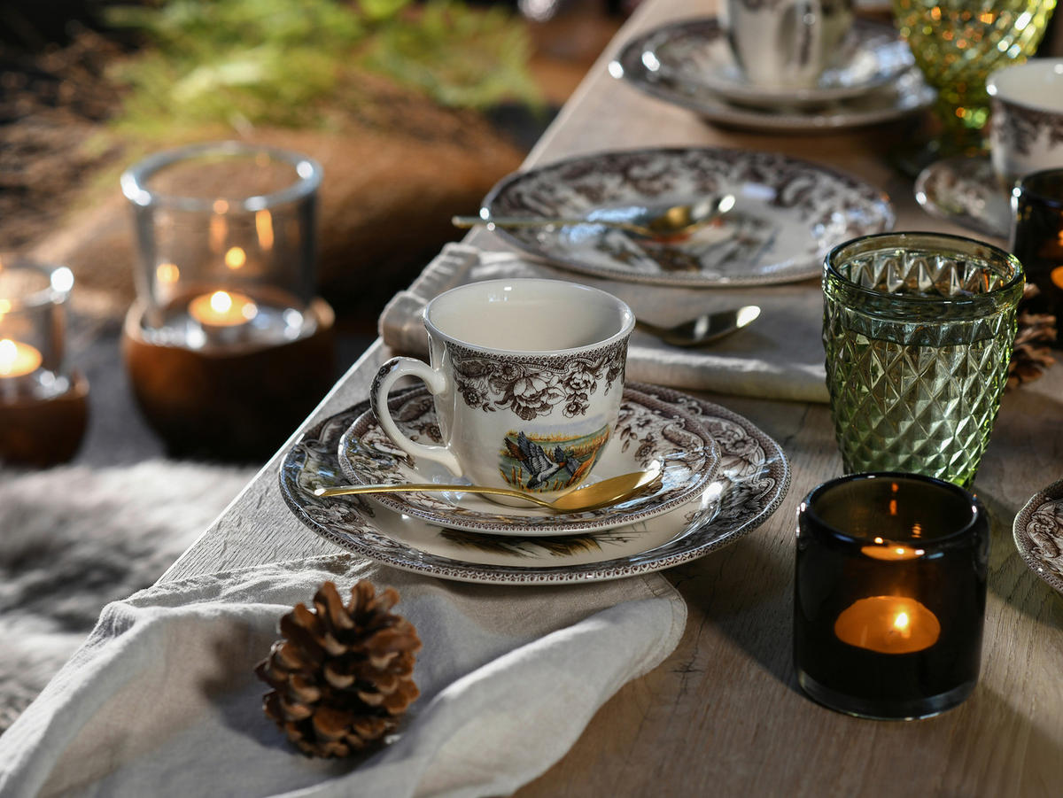 KÁVOVÝ SERVIS Haydon Grove 18-dielne  - viacfarebná, Basics, keramika - Creatable