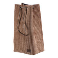 KÔŠ NA BIELIZEŇ, hnedá - hnedá, Lifestyle, textil (35/27/68cm)