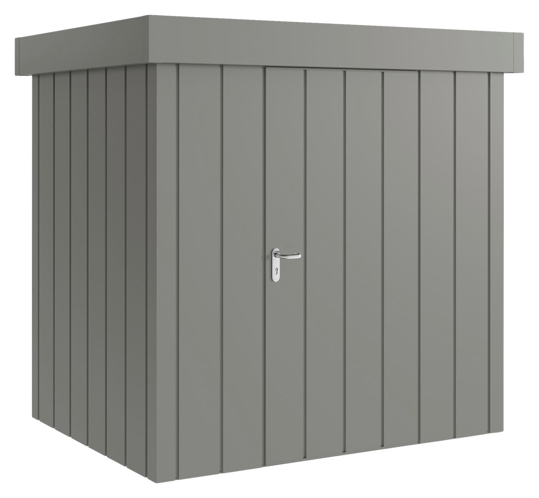 GERÄTEHAUS 229/220/181 cm  - Alufarben, Basics, Metall (229/220/181cm)