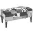 SITZBANK in Multicolor - Dunkelbraun/Multicolor, LIFESTYLE, Holz/Textil (80/40/40cm) SITZBANK in Multicolor - Dunkelbraun/Multicolor, LIFESTYLE, Holz/Textil (80/40/40cm)