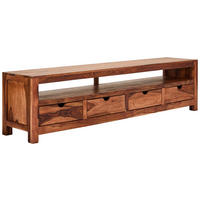 LOWBOARD  200/50/40 cm 4 Schublade(n)  - Sheeshamfarben/Naturfarben, Design, Holz (200/50/40cm) - Livetastic
