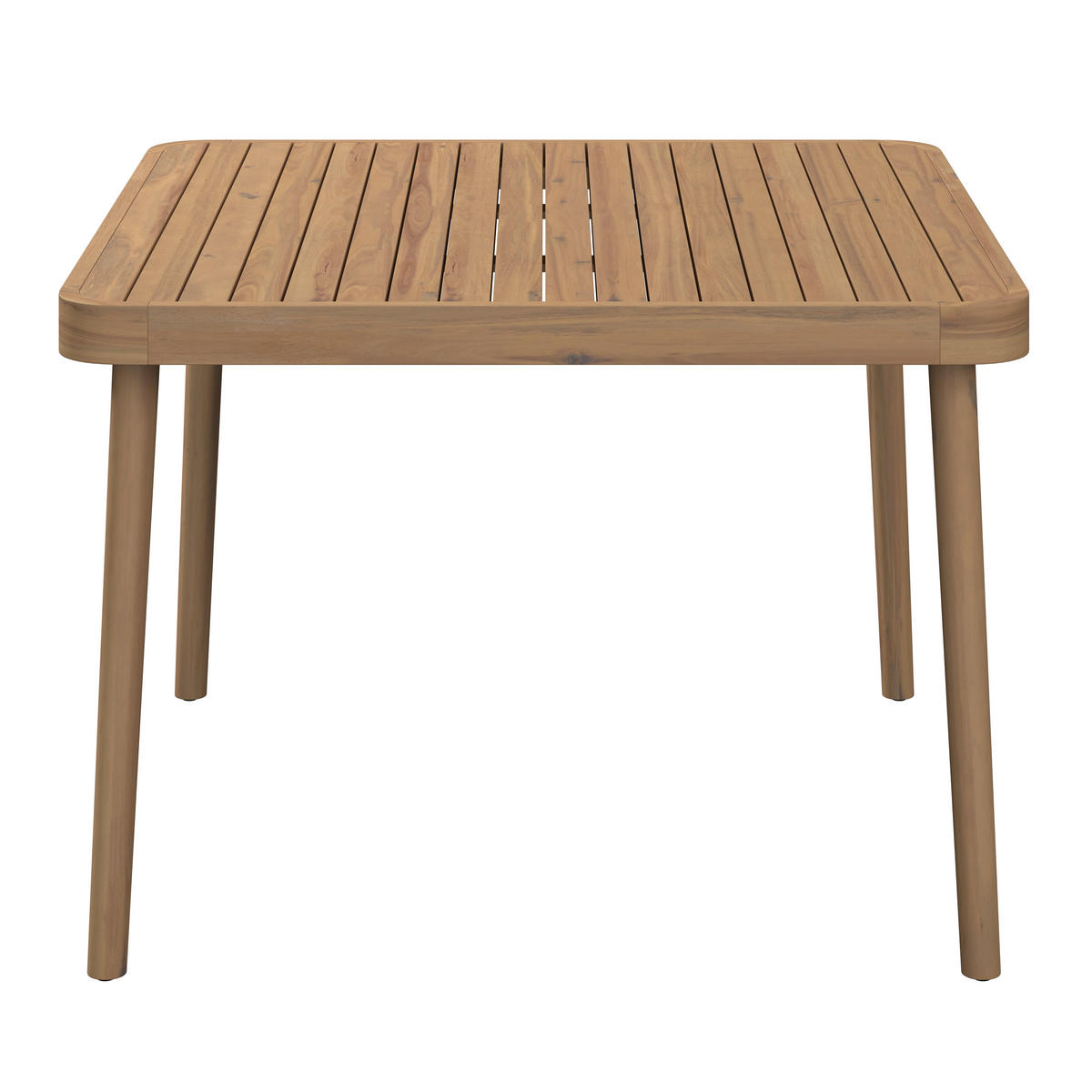 DINING-LOUNGESET  - Beige/Akaziefarben, Natur, Holz (208/208cm) - Ambia Garden