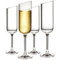 SET ČAŠA  4-dijelni   New Moon  - prozirno, Design, staklo (120ml) - Villeroy & Boch