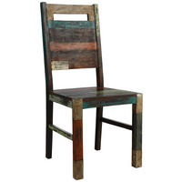 STUHL  in  - Multicolor, Natur, Holz (45/100/45cm) - Livetastic