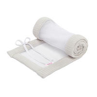 NESTCHEN  168/24/2 cm   - Grauweiß, Basics, Textil (168/24/2cm) - Babybay