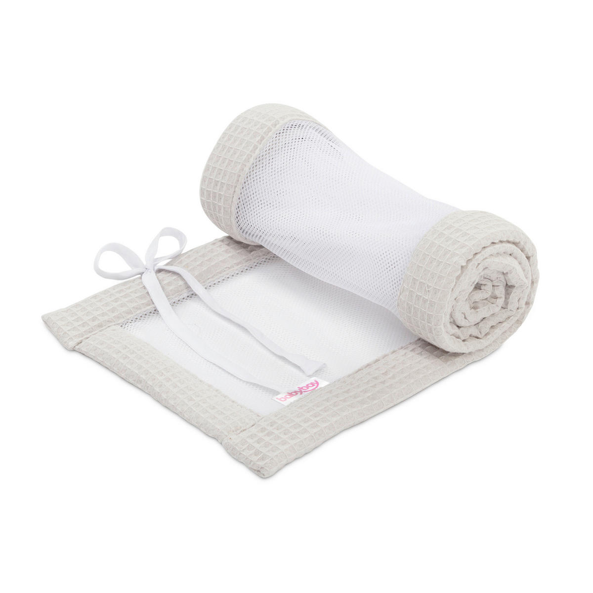 NESTCHEN  168/24/2 cm   - Grauweiß, Basics, Textil (168/24/2cm) - Babybay