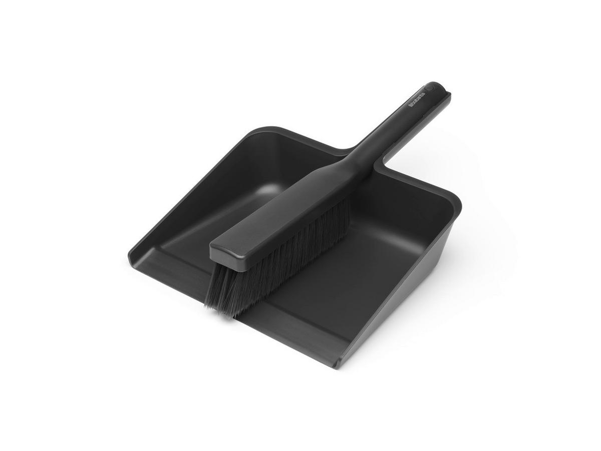 KEHRGARNITUR - Dunkelgrau, Basics, Kunststoff (24/33/9cm) - Brabantia