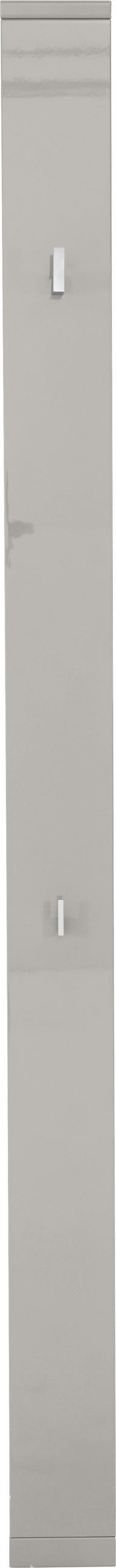 GARDEROBENPANEEL  in 15/218,3/13,2 cm  - Grau, Design, Holzwerkstoff (15/218,3/13,2cm) - Invivus
