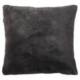 KISSENHÜLLE YUKON 48/48 cm - Anthrazit, Design, Textil (48/48cm) - Novel