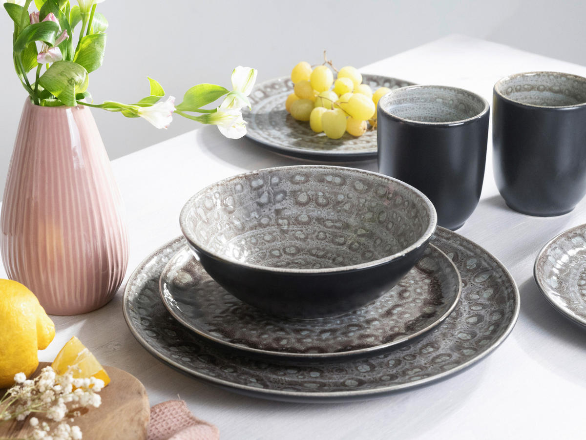 KOMBISERVICE Villa Romana 16-teilig  - Grau, KONVENTIONELL, Keramik (48/34/32cm) - Creatable